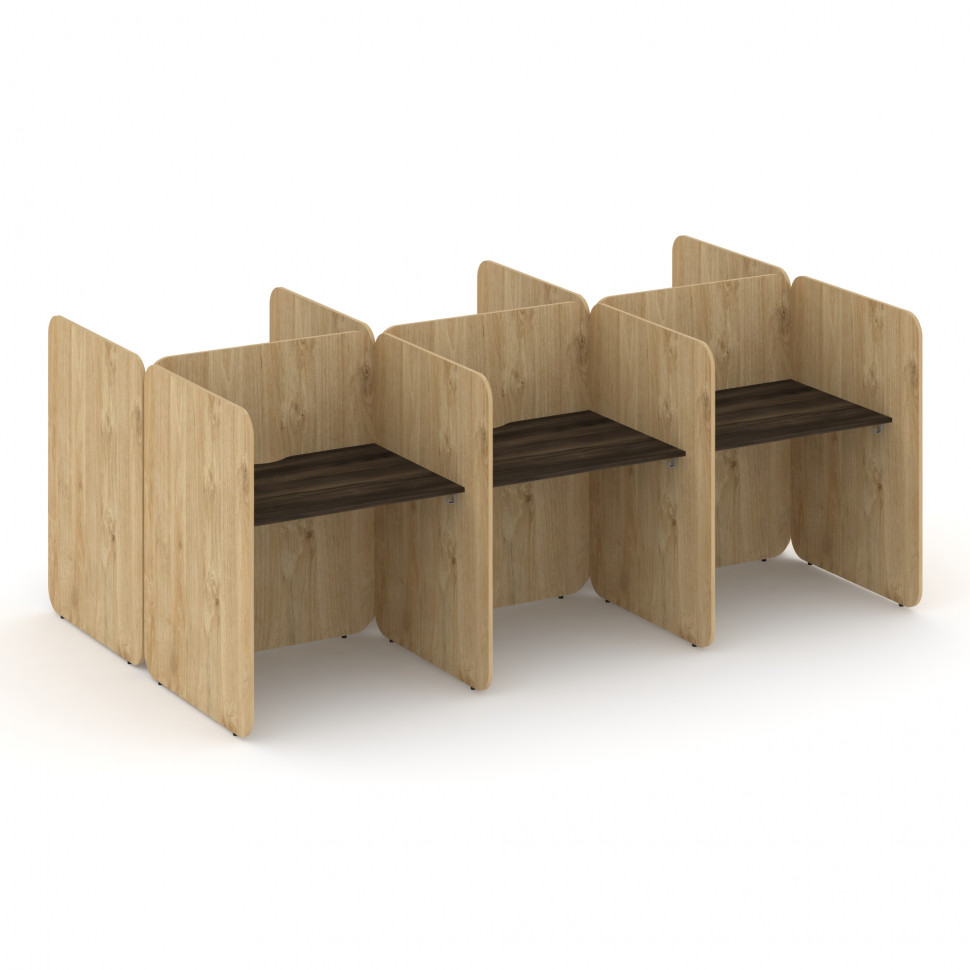 Bell Комплект №6 KCB.K-006 Дуб Мали/Тиквуд Светлый 2412*1800*1200