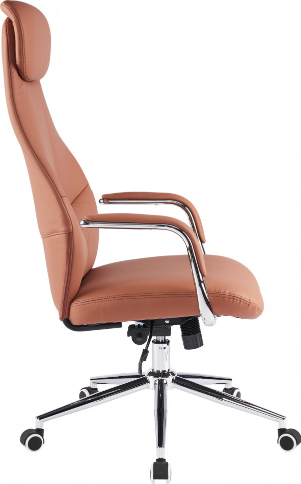 Кресло руководителя Everprof Bell (Бэлл) Экокожа Коричневый