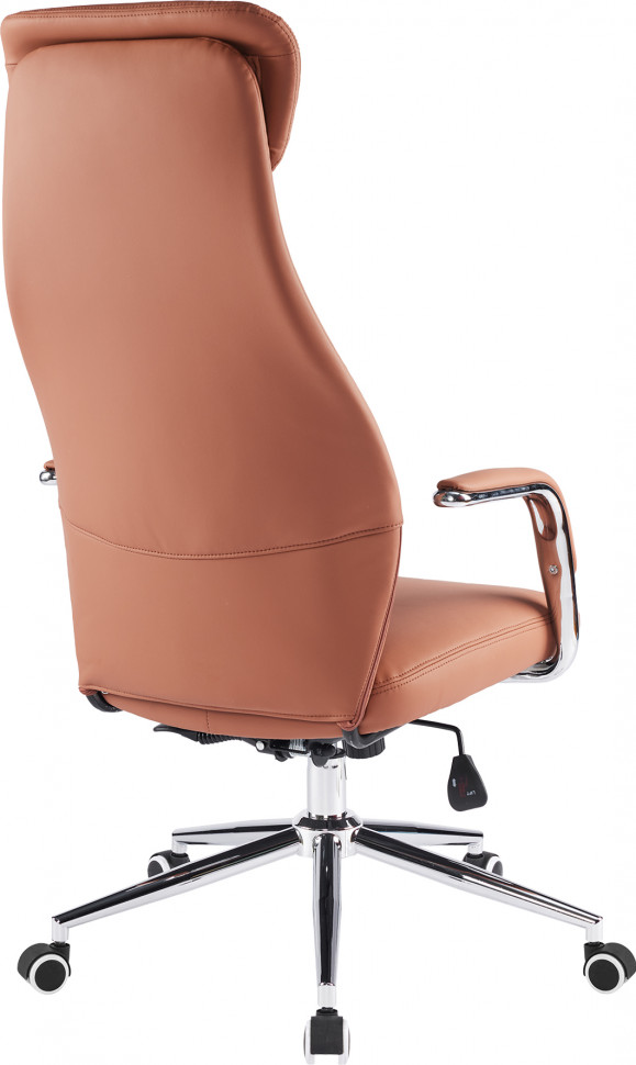 Кресло руководителя Everprof Bell (Бэлл) Экокожа Коричневый