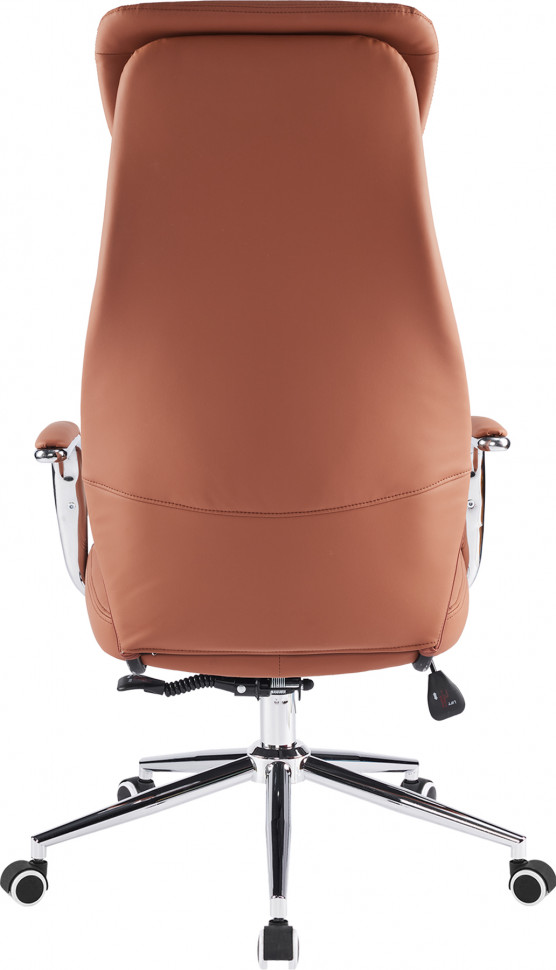 Кресло руководителя Everprof Bell (Бэлл) Экокожа Коричневый