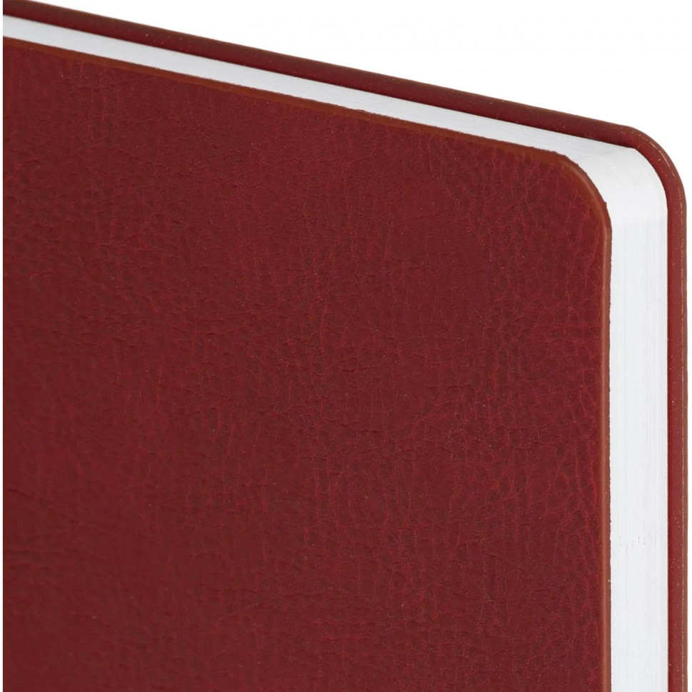 Ежедневник датированный 2026 ESCALADA А4 (210х297мм), 120л, бордовый 70207