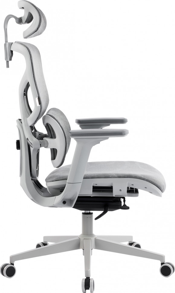 Эргономичное кресло Everprof Alfa Grey (Альфа Грэй) Сетка Серый