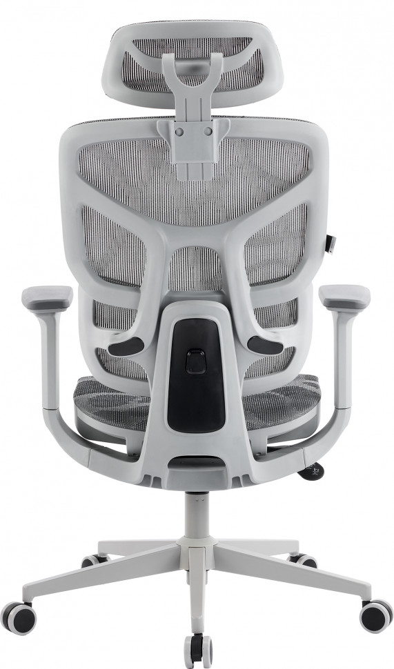 Эргономичное кресло Everprof Alfa Grey (Альфа Грэй) Сетка Серый