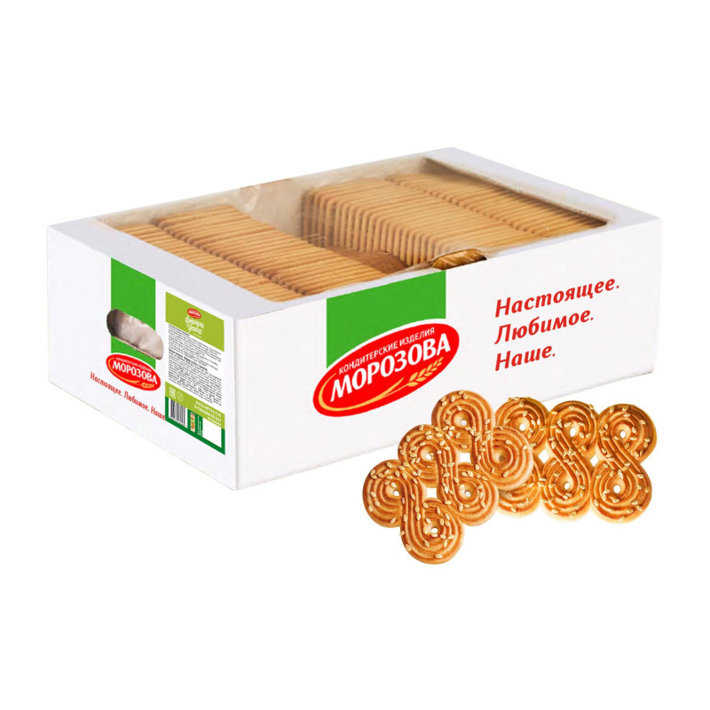 Печенье КИ Морозова Формула успеха с кунжутом, 4,5 кг, уп