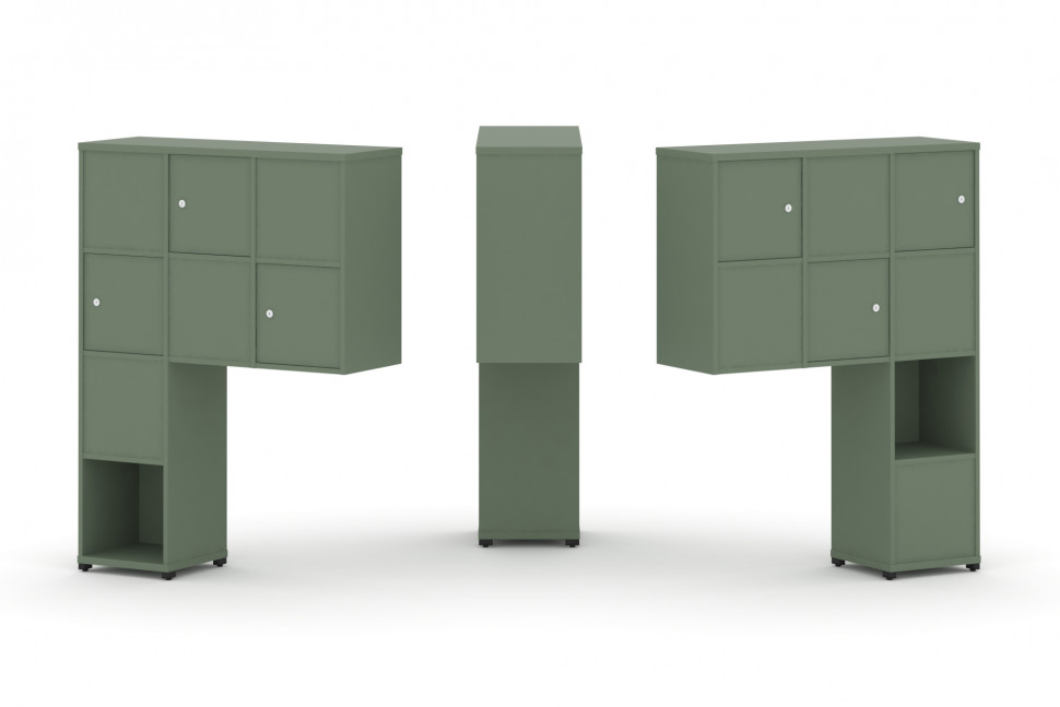 Concept Надставка высокая CN.DNV-002 Кобо/Металл Черный 1099*350*1486