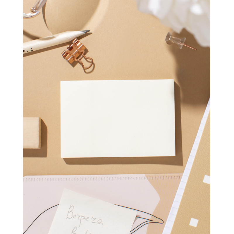 Стикеры ATTACHE Bright colours с клеев.краем 76х51 желтый 100л