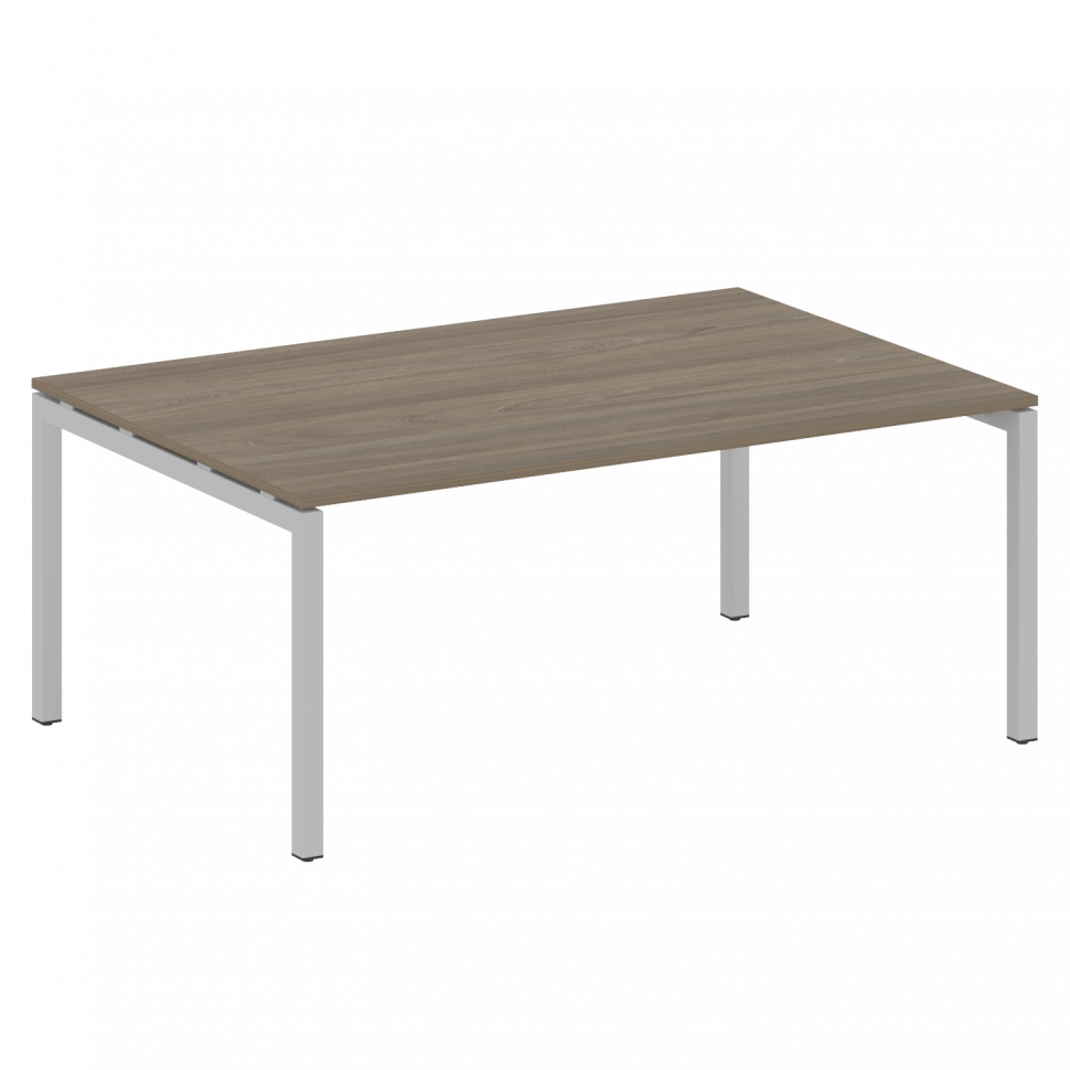 Metal System Quattro Переговорный стол (1 столешница) на П-образном м/к 50БП.ПРГ-1.5 Вяз Благородный