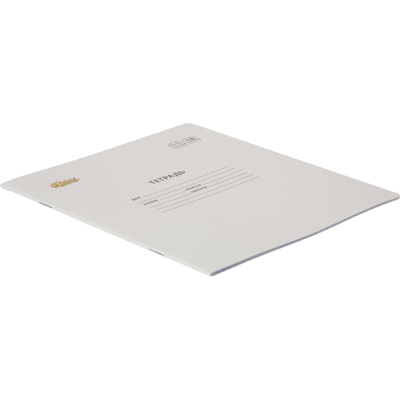 Тетрадь школьная Комус Класс А5 18 л клетка, Белый 10 шт./уп