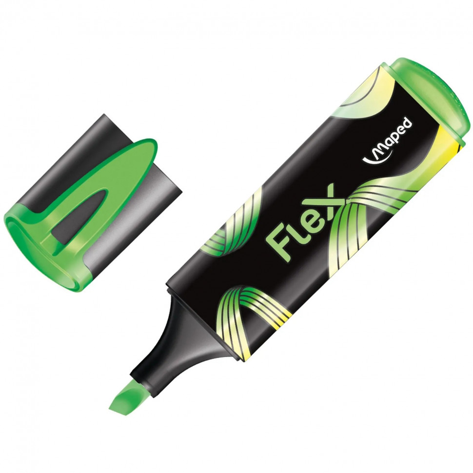 Набор текстовыделителей Maped FLUO PEP'S FLEX,1-5мм,4цв/наб, 740300