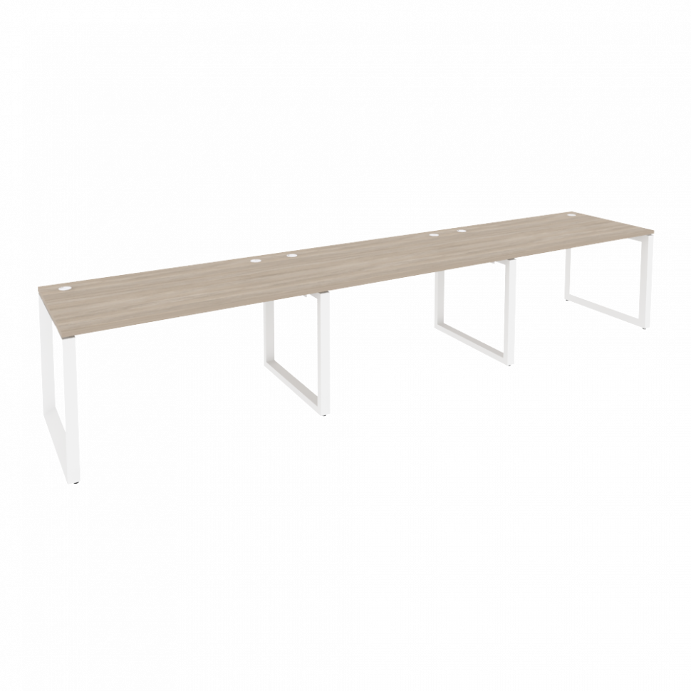 Onix Рабочая станция на О-образном м/к O.MO-RS-3.3.8 Дуб Аттик/Металл Белый 4140*800*750 Onix Рабочая станция на О-образном м/к O.MO-RS-3.3.8 Дуб Аттик/Металл Белый 4140*800*750
