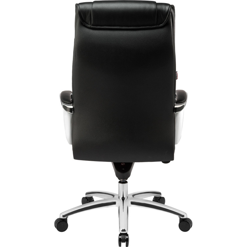 Кресло BN_Fc_Руководителя Echair-534 TL кожа черная, хром