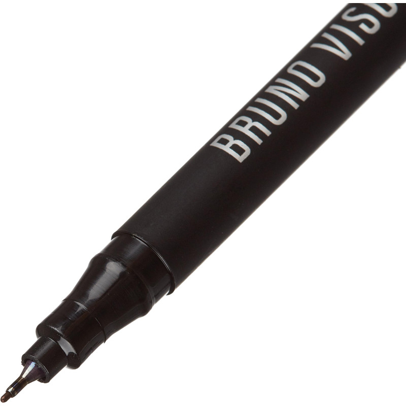 Маркер перманентный BrunoVisconti  ДЛЯ CD UNIMARK SLIM черный 22-0028