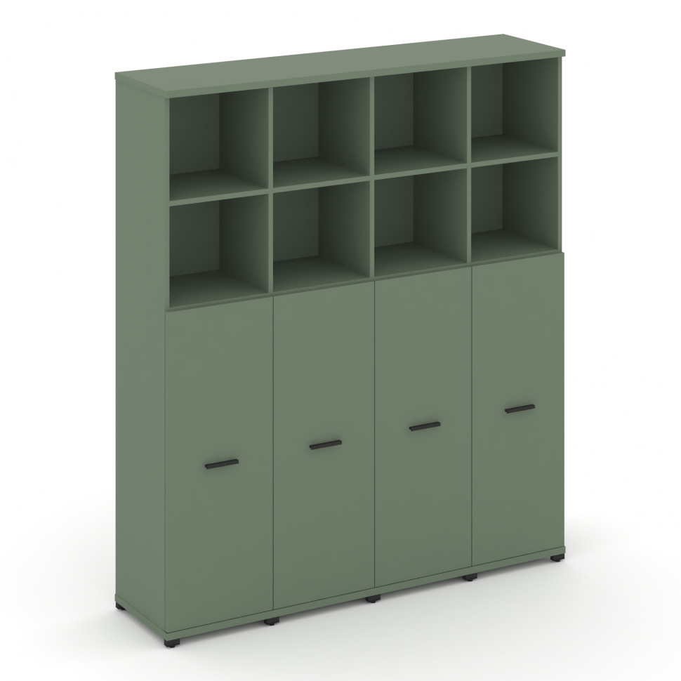 Concept Шкаф 4 узкие секции, 5 ниш CN.STU-544 B Кобо/Металл Черный 1668*420*1922 Concept Шкаф 4 узкие секции, 5 ниш CN.STU-544 B Кобо/Металл Черный 1668*420*1922