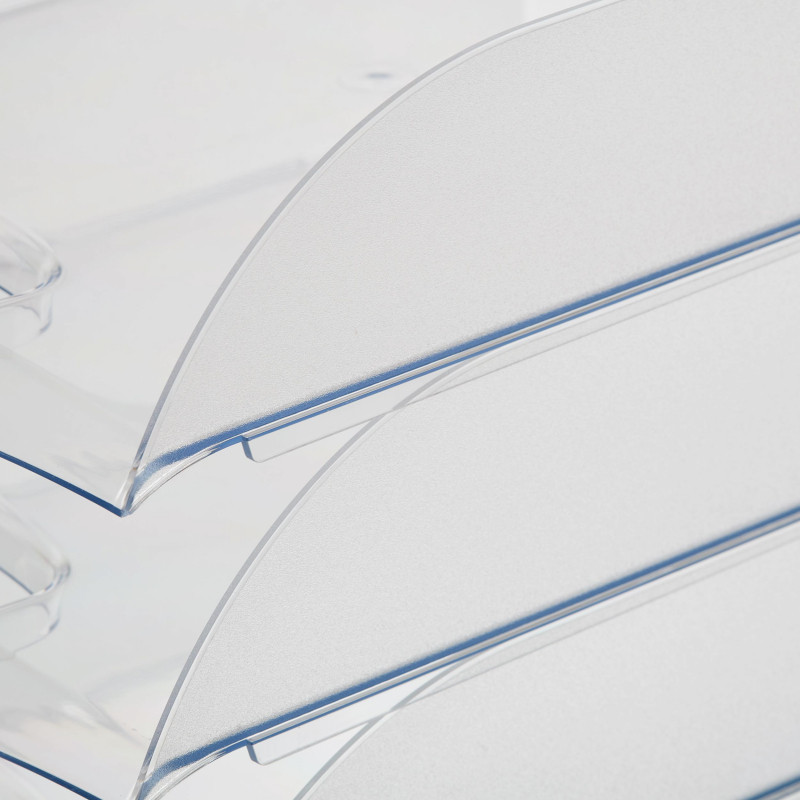 Лоток горизонтальный ATTACHE, прозрачный 4шт/упаковке Лоток горизонтальный ATTACHE, прозрачный 4шт/упаковке