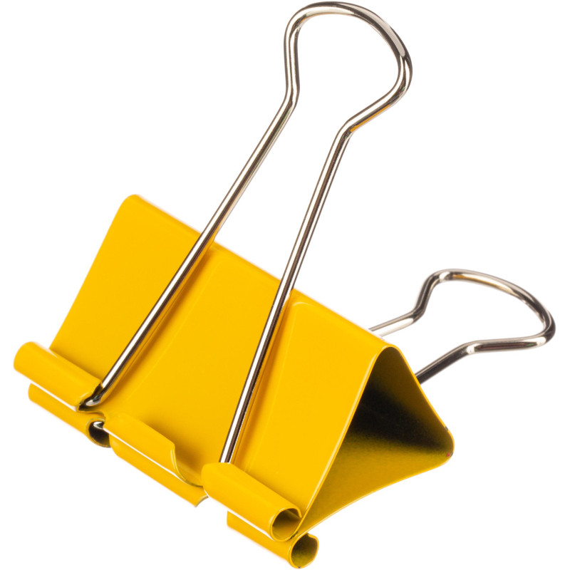 Зажимы для бумаг Attache Selection, 51мм, 12 шт, цветные, пласт.уп