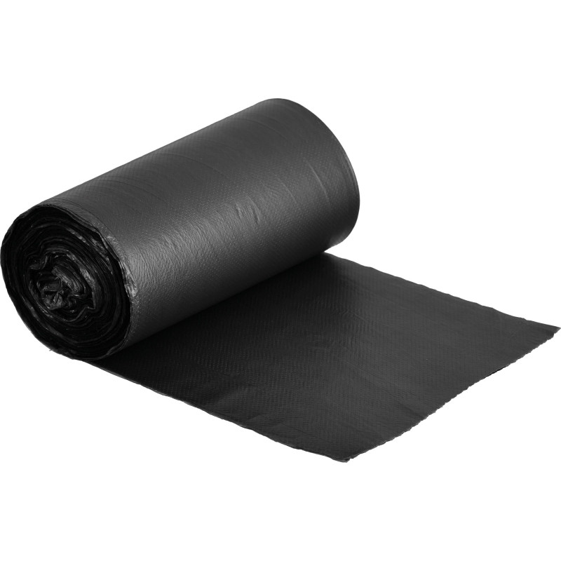 Мешки для мусора ПНД 60л 60х70см 8мкм черные 50шт/уп_Green Pack