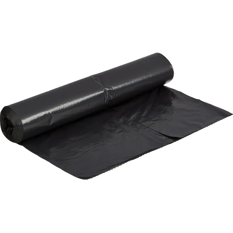 Мешки для мусора ПВД 120л 35мкм 20шт/рул черные 68х110см Комус_СПБ