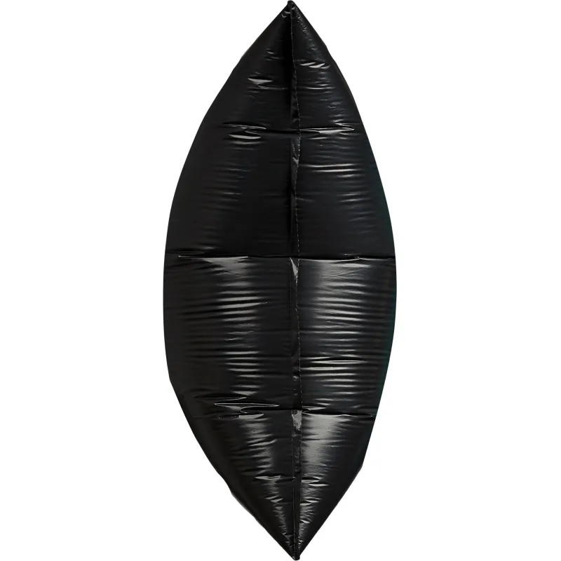 Мешки для мусора ПВД 120л 35мкм 20шт/рул черные 68х110см Комус_СПБ