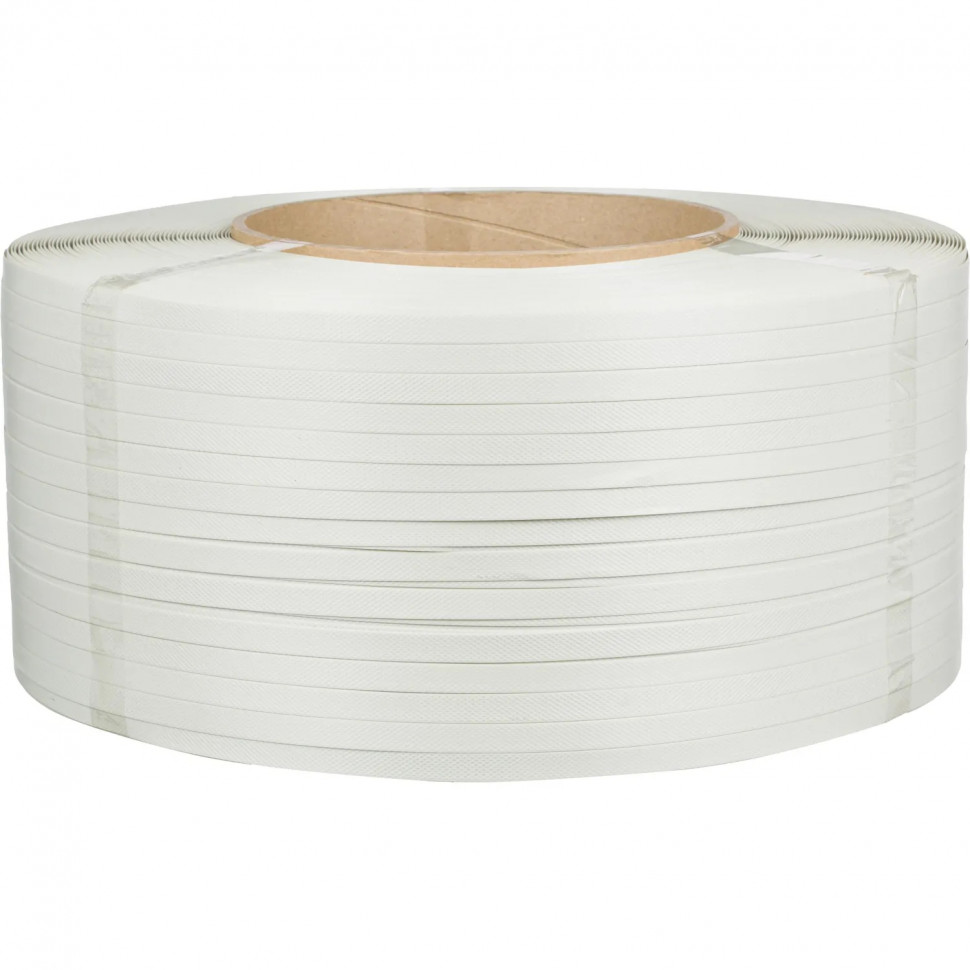 Стреппинг лента Полипропиленовая 12мм х 0,5 (3000 м.) Белая СПб