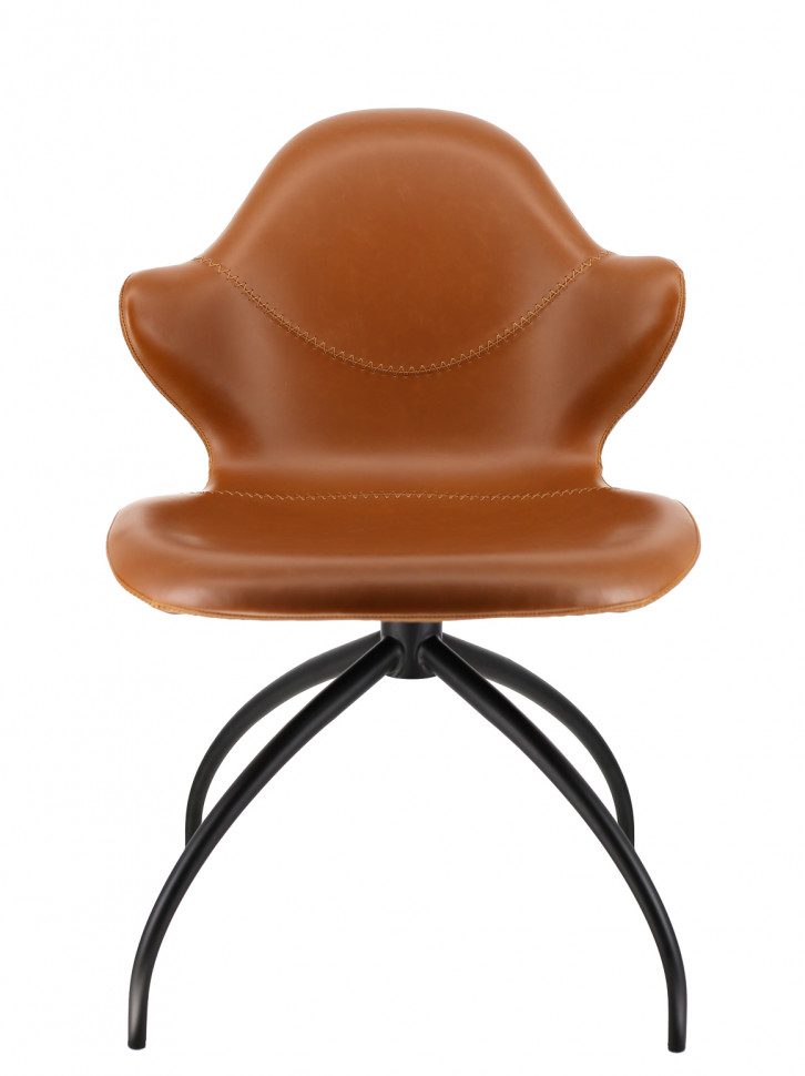 Обеденное кресло Everprof Paradise (Парадайз) Экокожа Коричневый