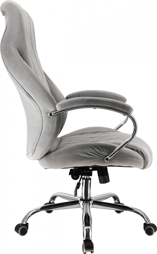 Кресло руководителя Everprof Coral (Корал) Ткань Серый