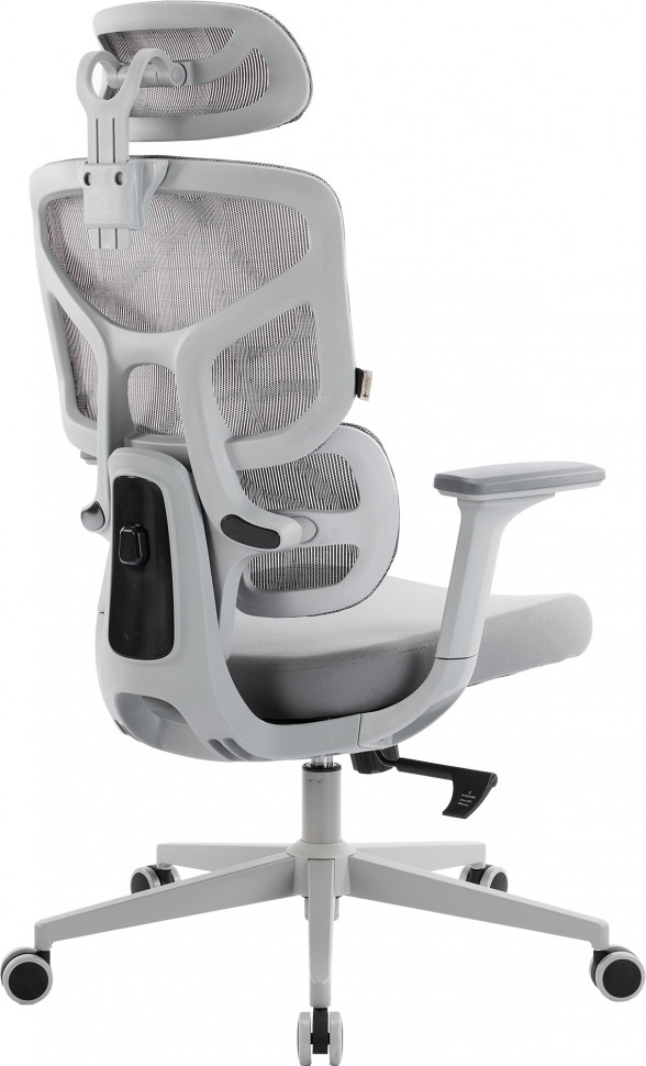 Эргономичное кресло Everprof Omega Grey (Омега Грэй) Сетка Серый