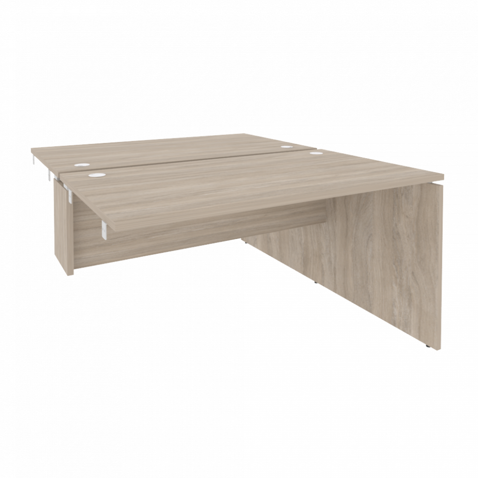 Onix Стол-приставка двойной к опорным элементам O.D.SPR-3.8 Дуб Аттик 1380*1635*750