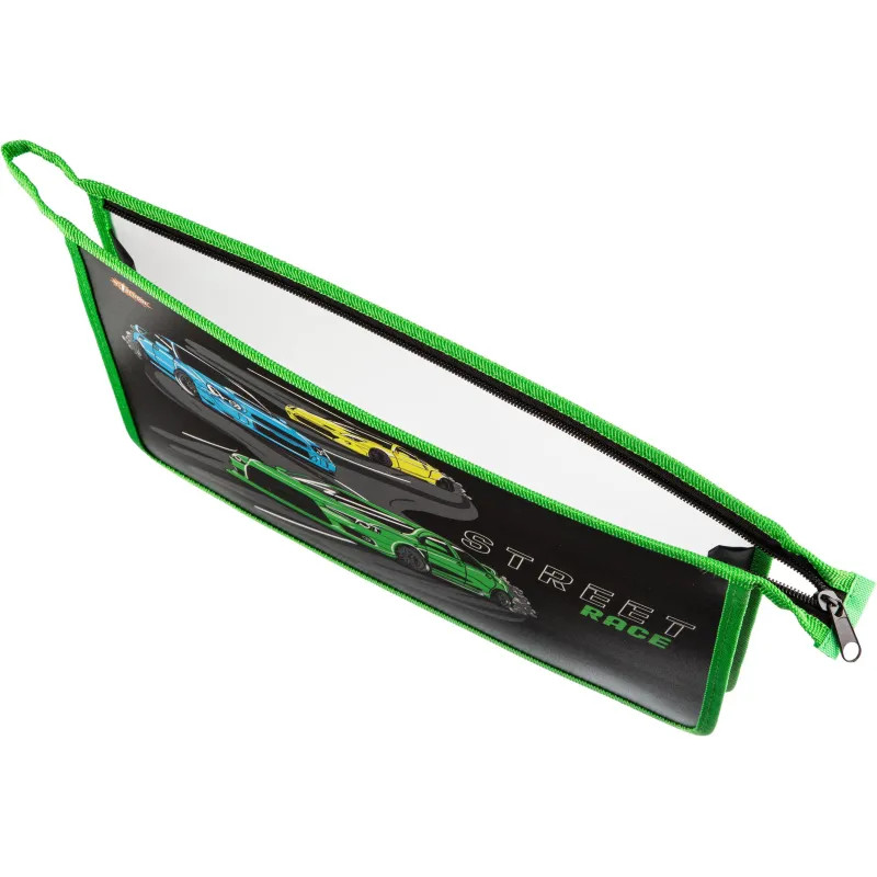 Папка для тетрадей Street race,А4,на молнии, пластик, ПТ-813