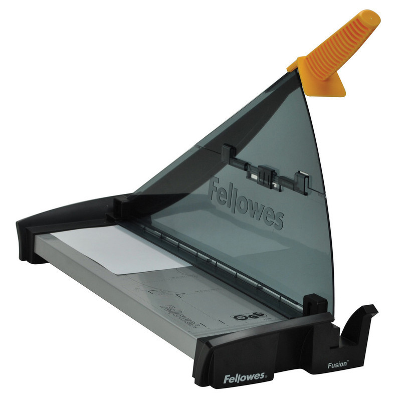 Резак для бумаги Fellowes Fusion A3, 455мм, 10л, сабельный Резак для бумаги Fellowes Fusion A3, 455мм, 10л, сабельный