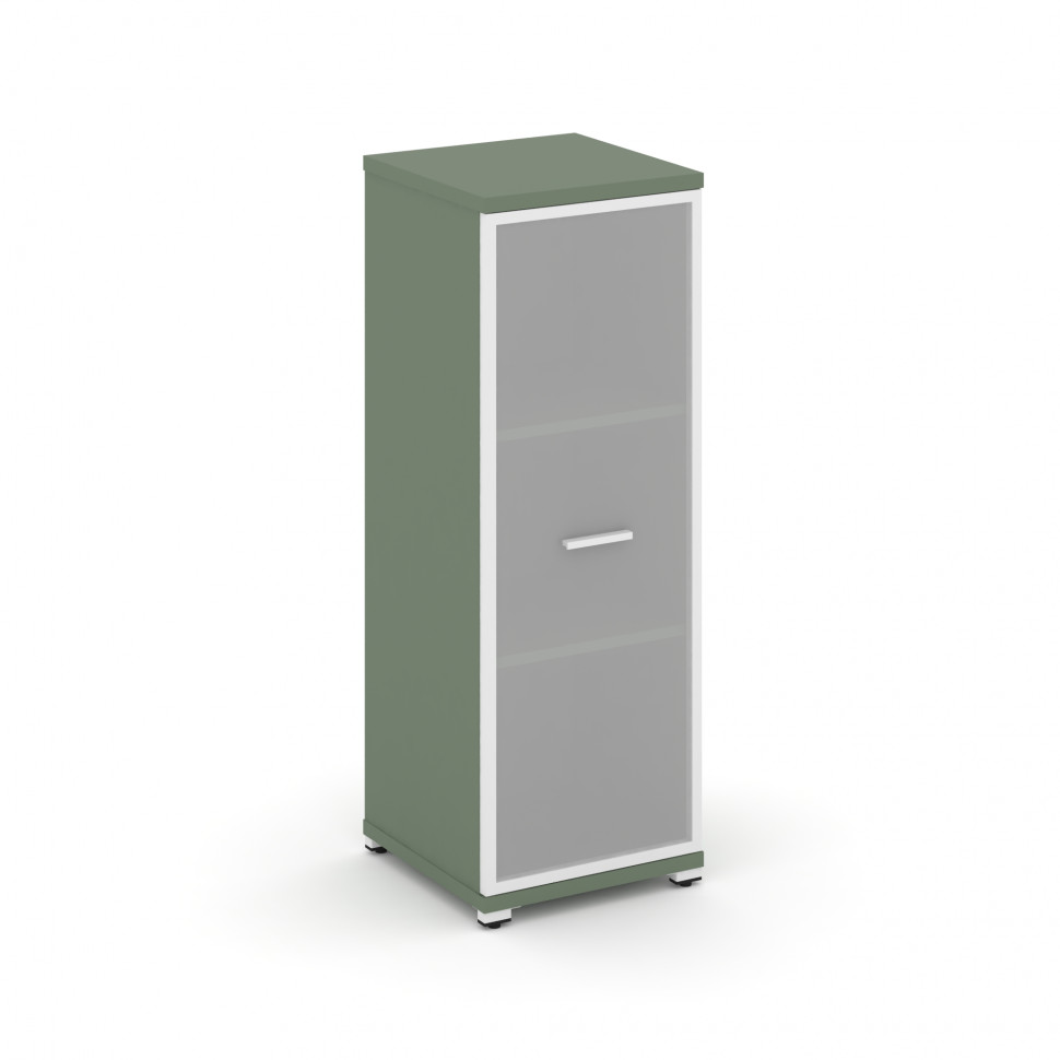 Concept Шкаф 1 узкая секция, 3 ниши CN.STU-316 RMW W Кобо/Металл Белый/Сатин 420*420*1186