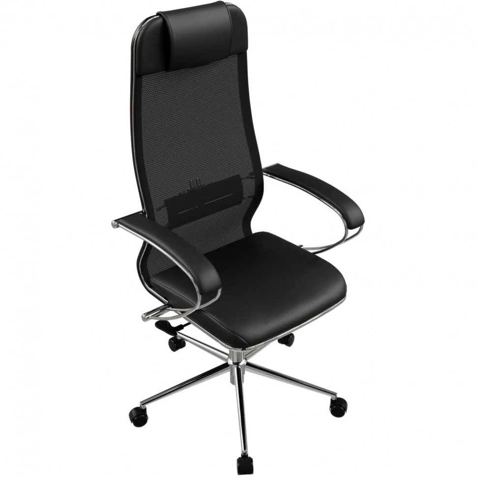 Кресло МТ_ErgoLife Set 16/подл.131/осн.Synchro 052 Черный z1D1.16.1.403