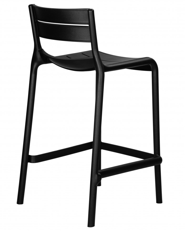 Набор 4 шт Стул полубарный DOBRIN NESSA, черный (B-03)