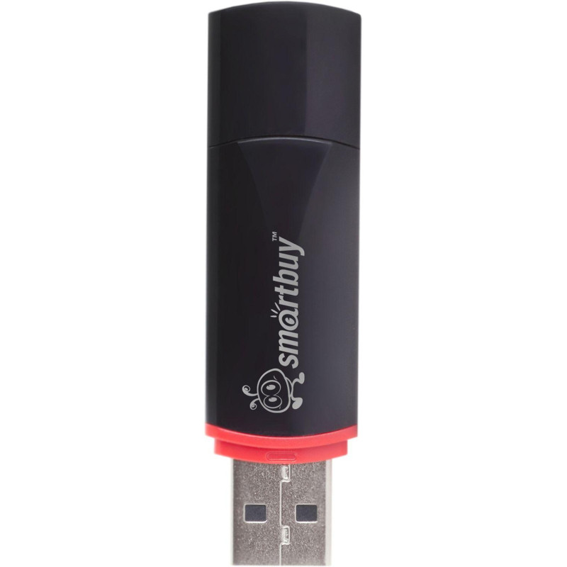 Флеш-память Smartbuy Crown, 64Gb, USB 2.0, чер, SB64GBCRW-K