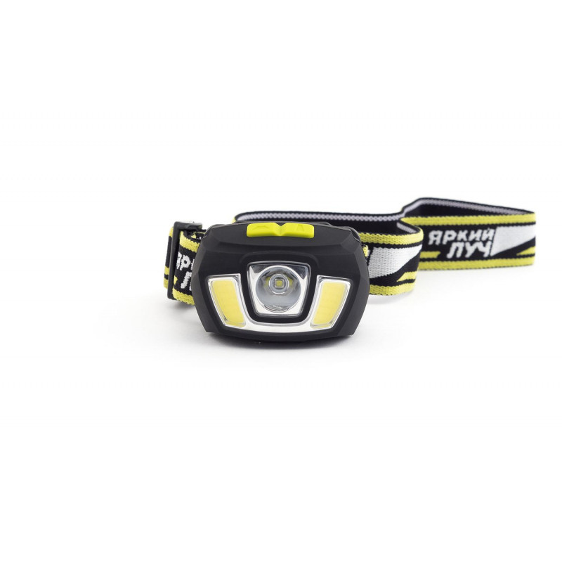 Фонарь налобный ЯРКИЙ ЛУЧ LH-160A Stalker CREE XP-G2 160лм+2COB диммер акк