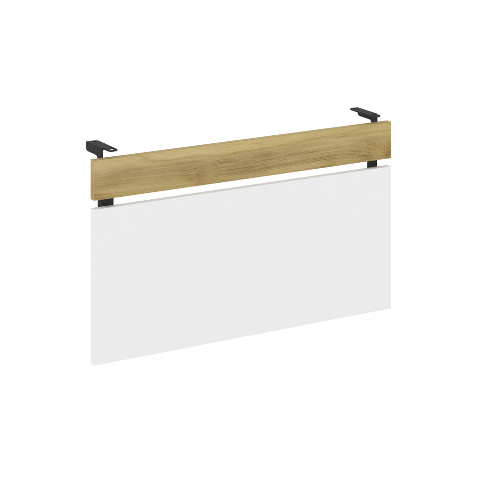 Concept Царга стола CN.CS-001 Дуб Винченцо/Белый Бриллиант/Металл Черный 830*18*458