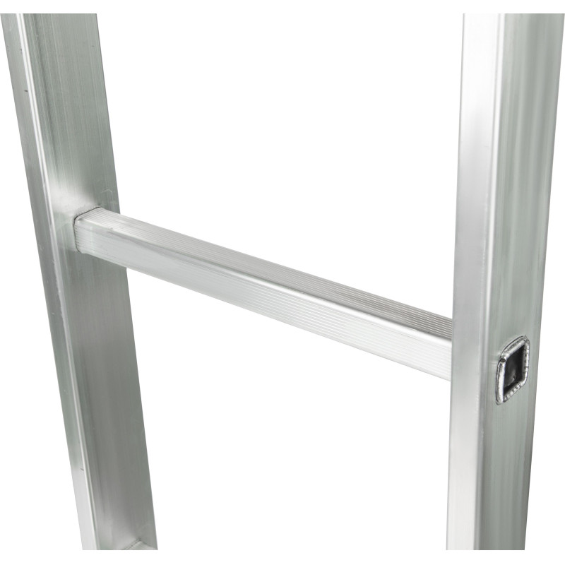 Лестница трехсекционная алюминиевая 3х10 ступеней TOPFORT