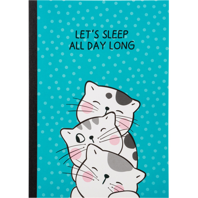 Тетрадь общая So Many Cats 60л, B5, блок бел, клетка,пл.обл.,в ассортимент