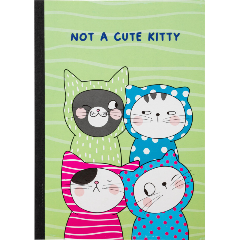 Тетрадь общая So Many Cats 60л, B5, блок бел, клетка,пл.обл.,в ассортимент