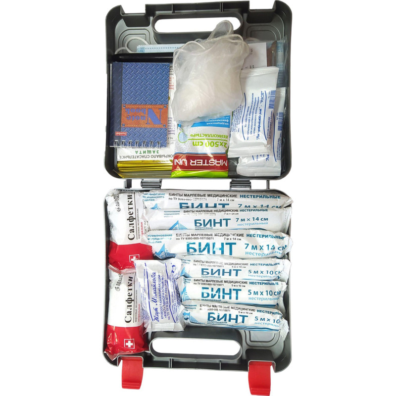 Аптечка автомобильная ФЭСТ приказ № 260н, пластик.бокс 3735