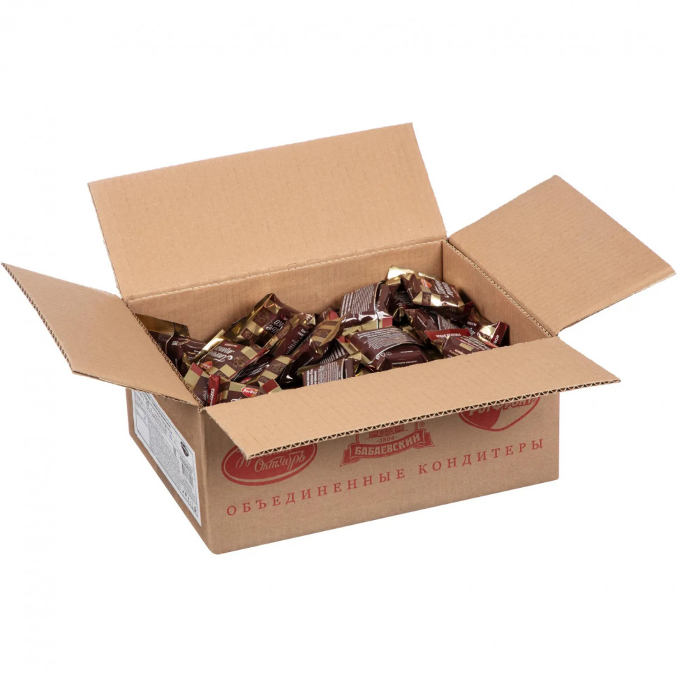 Конфеты Птичье молоко сливочно-ванильное, пирож-суфле, укрупл короб 3кг/уп