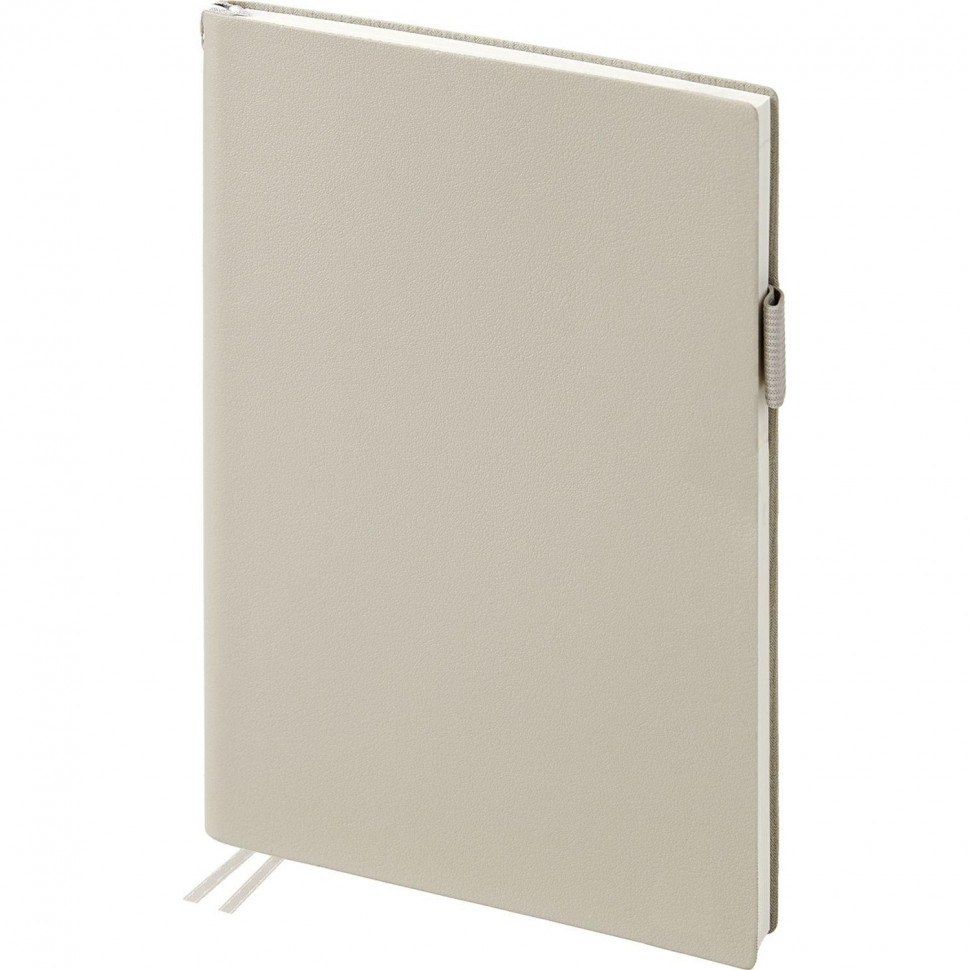 Ежедневник недатированный А5 GRAND серый, 128л 3-774/14