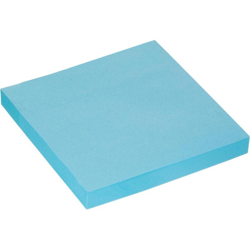 Стикеры Attache Selection Extra с клеев. краем 76х76, неон, голубой 100л