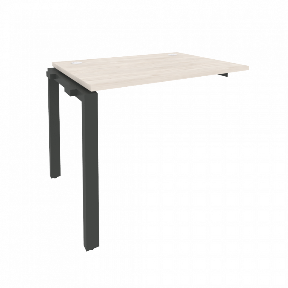 Onix Наборный элемент рабочей станции на П-образном м/к O.MP-1.NRS-1.7 Денвер Светлый/Металл Антраци Onix Наборный элемент рабочей станции на П-образном м/к O.MP-1.NRS-1.7 Денвер Светлый/Металл Антраци