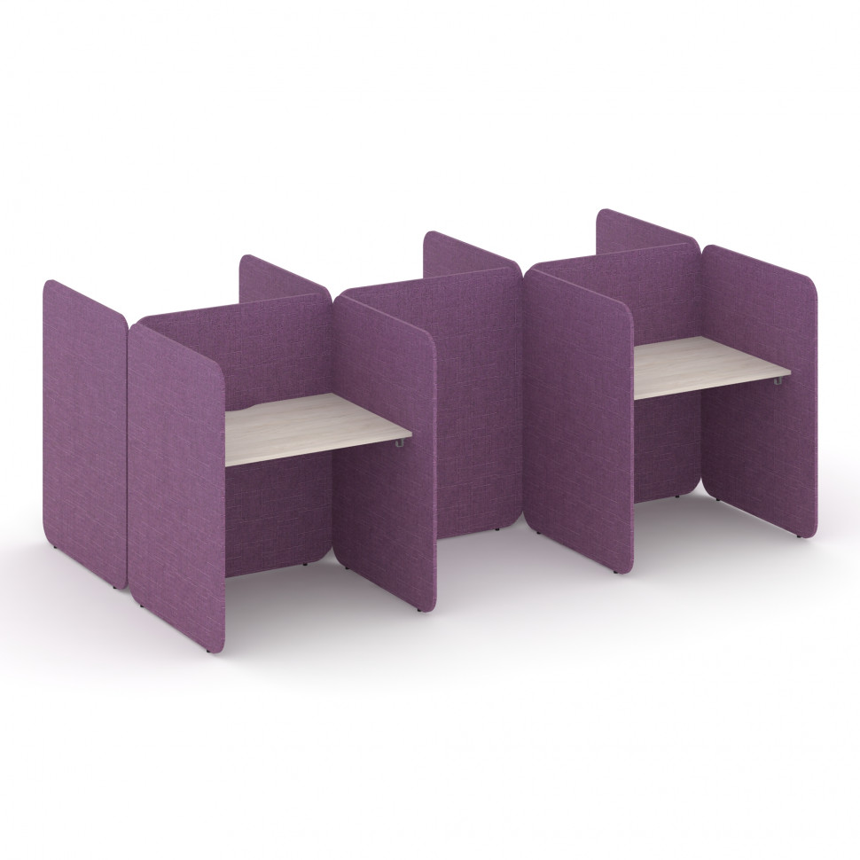 Call center Комплект №8 KC.K-008 Денвер Светлый/Romeo 06 2412*1800*1200