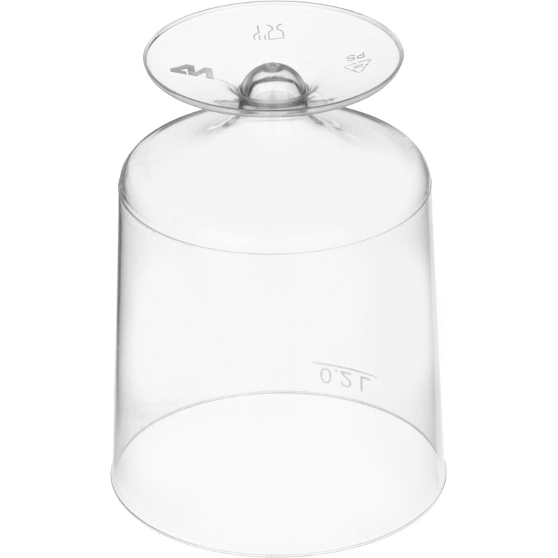 Бокал одноразовый д/вина Комус 0,2 мл,кристалл,ПС 6шт./уп. 12уп./кор. Росси