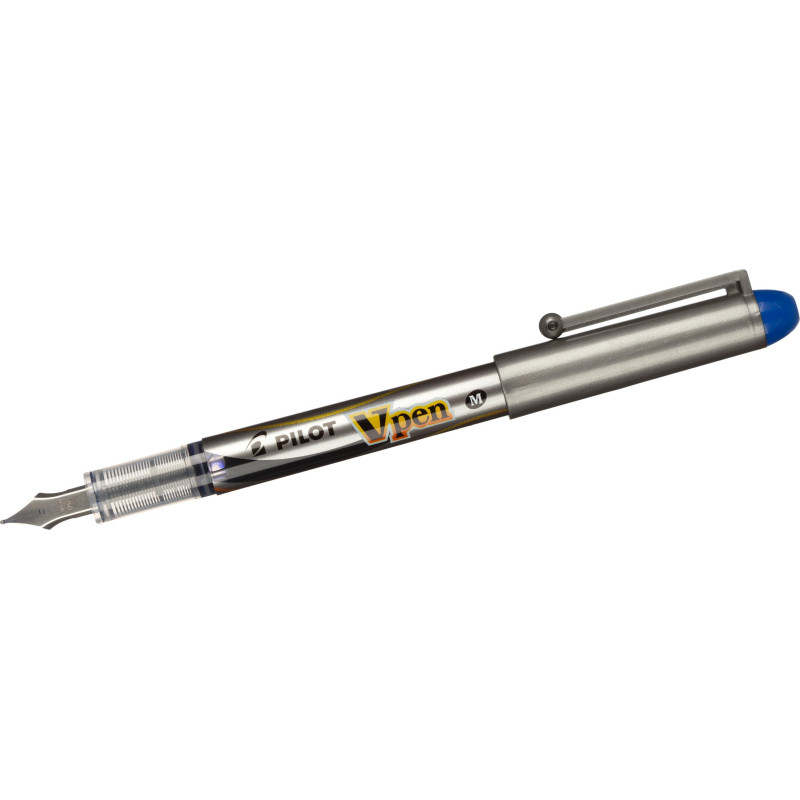 Ручка перьевая PILOT одноразовая SVP-4M V-Pen, синие чернила, 0,58мм