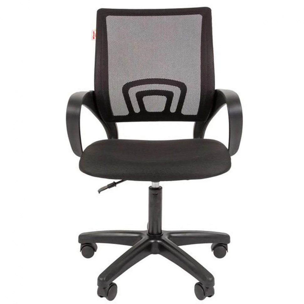 Кресло ТП 304 LT сетка/ткань,черный,пластик