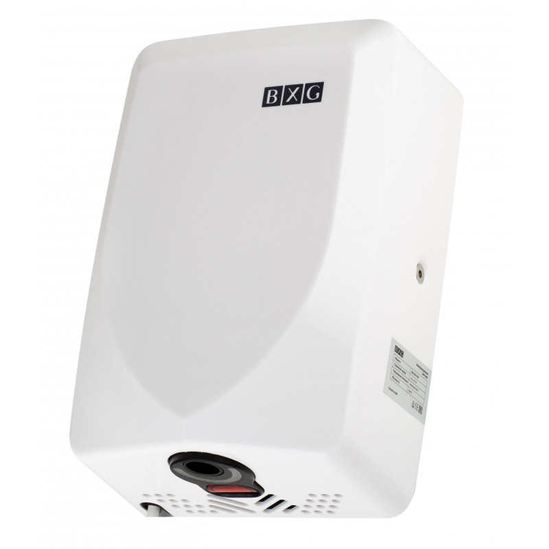 Сушилка для рук электрическая 0,6кВт пластик белый BXG-JET-3100 с UV
