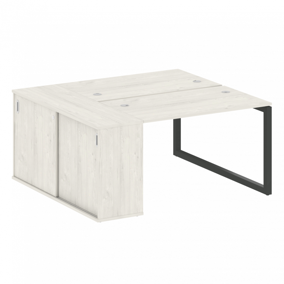 Metal System Quattro Рабочая станция с шкафом-купе на О-образном м/к 50БО.РС-СШК-1.2 Т Дуб Наварра/М Metal System Quattro Рабочая станция с шкафом-купе на О-образном м/к 50БО.РС-СШК-1.2 Т Дуб Наварра/М