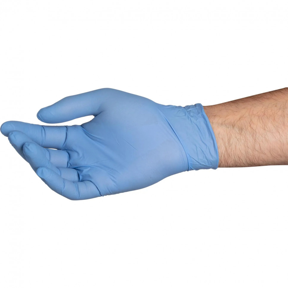 Перчатки нитрил., н/с, н/о,3,5гр./шт,глб/глб уп. FOXY-GLOVES (XL)50 пар/уп